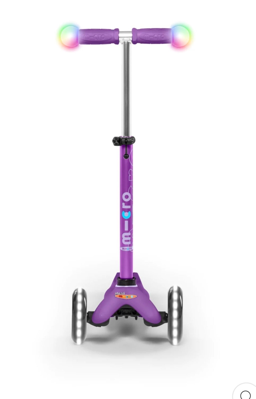 Micro Kickboard Mini Deluxe MAGIC Light Up Handlebar Scooter | HONEYPIEKIDS 