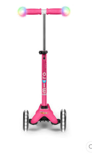Micro Kickboard Mini Deluxe MAGIC Light Up Handlebar Scooter | HONEYPIEKIDS 