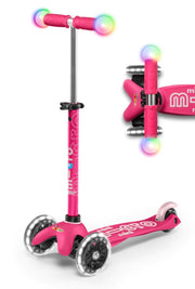 Micro Kickboard Mini Deluxe MAGIC Light Up Handlebar Scooter | HONEYPIEKIDS 