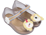 Mini Melissa Clear Tinted Glitter Unicorn Shoes | HONEYPIEKIDS 