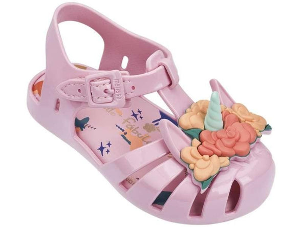 Mini Melissa Aranha + Fabula B Unicorn Horn Sandals | HONEYPIEKIDS | Kids Boutique Clothing