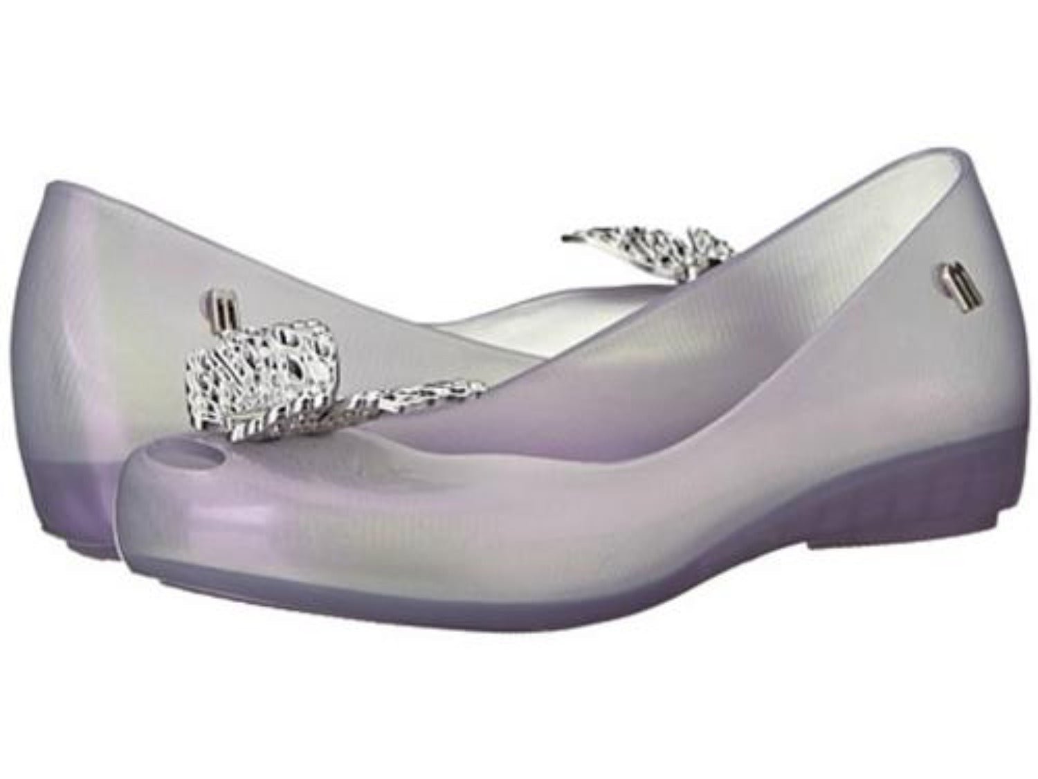 Mini Melissa Ultragirl Youth Clear Cinderella Butterfly Shoes | HONEYPIEKIDS 