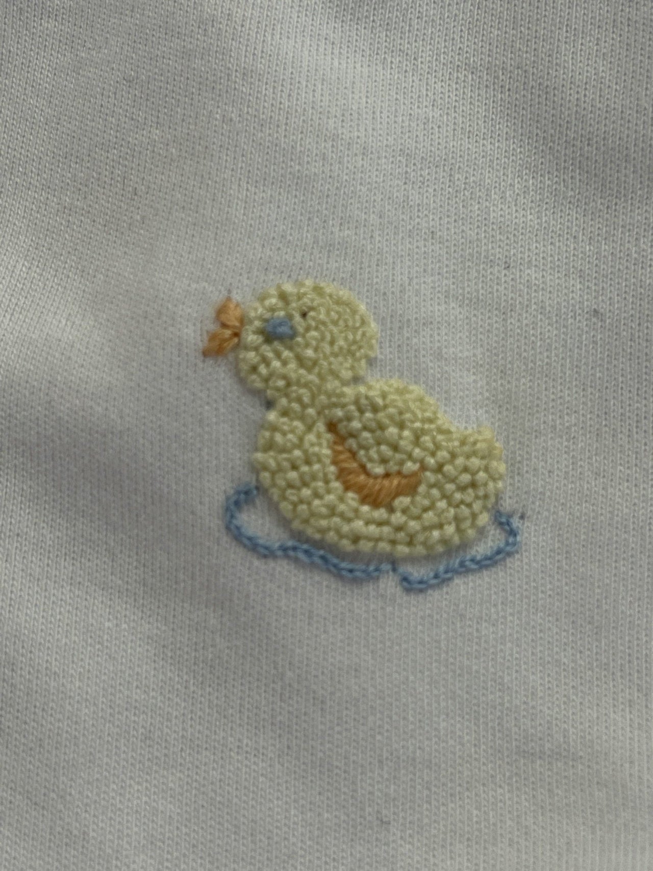 Mudpie Infant French Knot Duck Sleep Gown | HONEYPIEKIDS 