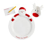 MUDPIE TREATS FOR SANTA AND HIS REINDEERS PLATE & BOWL SET | HONEYPIEKIDS | Kids Boutique Clothing