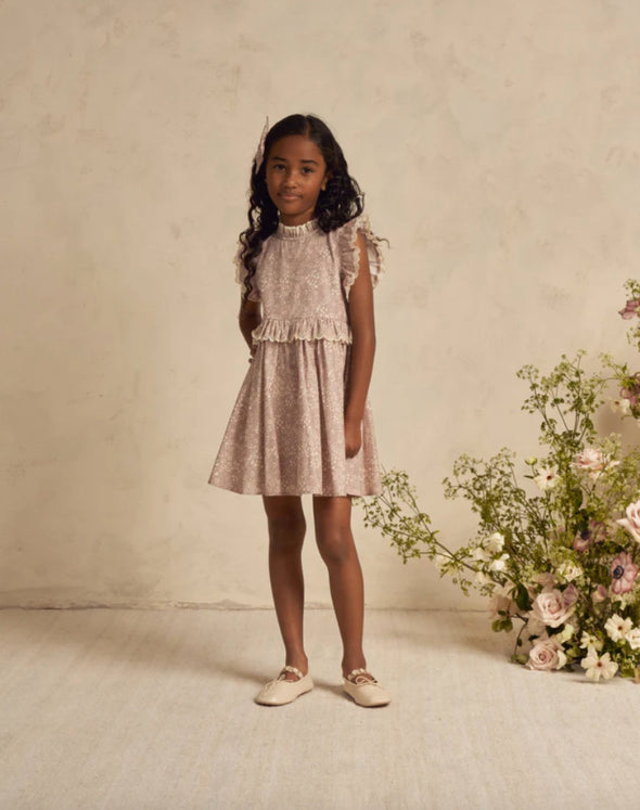 Noralee Alice Dress In Lavender Bloom | HONEYPIEKIDS | Kids Dresses
