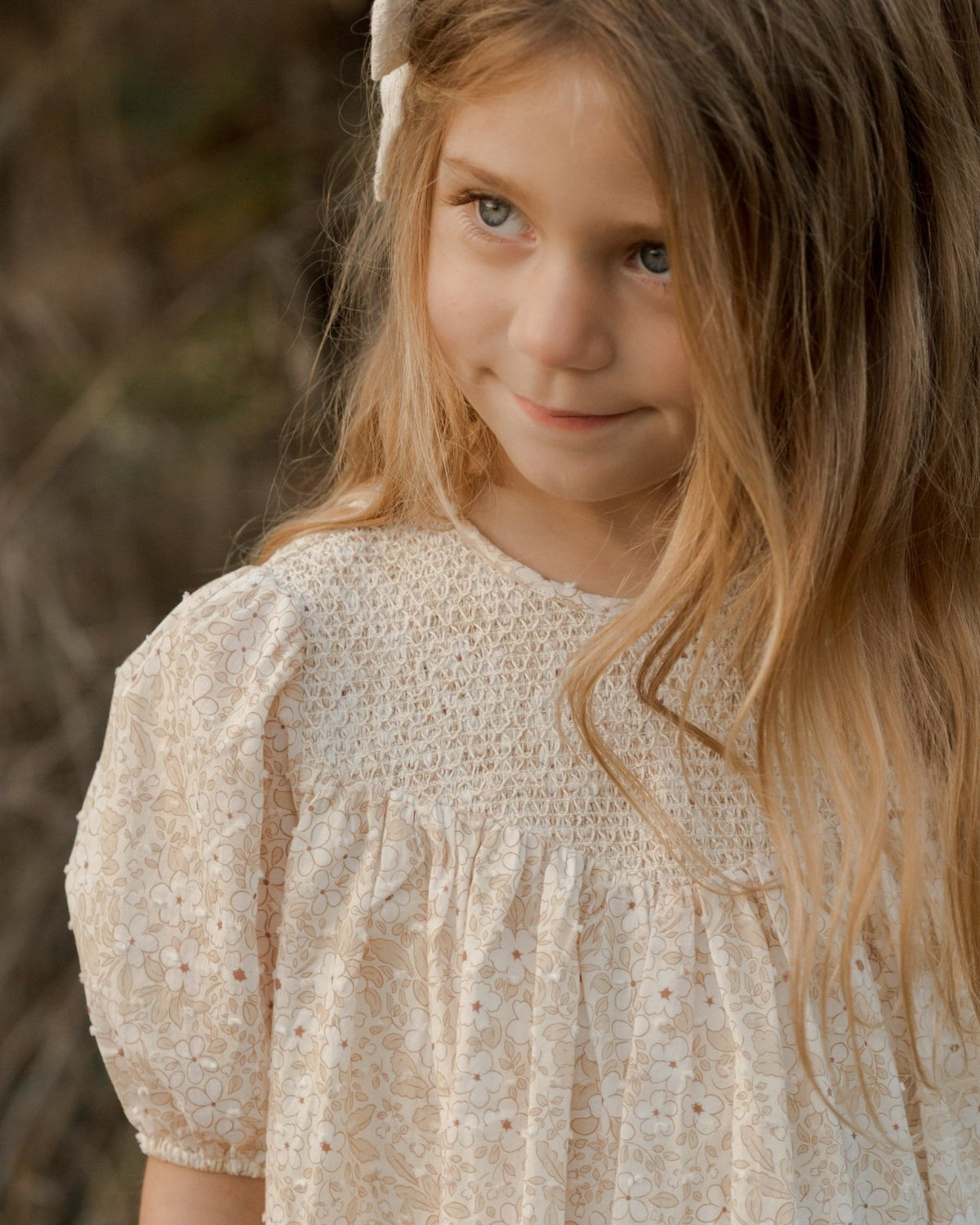 Daphne Dress Spring Fields / 12M