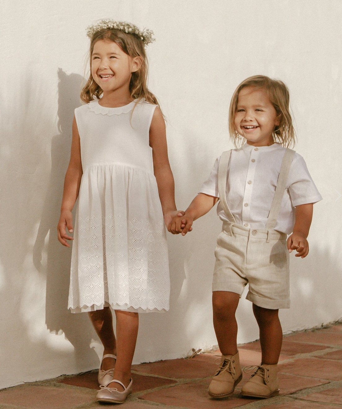 boys white dress shorts Jacadi - Boy cotton twill Bermuda shorts - White