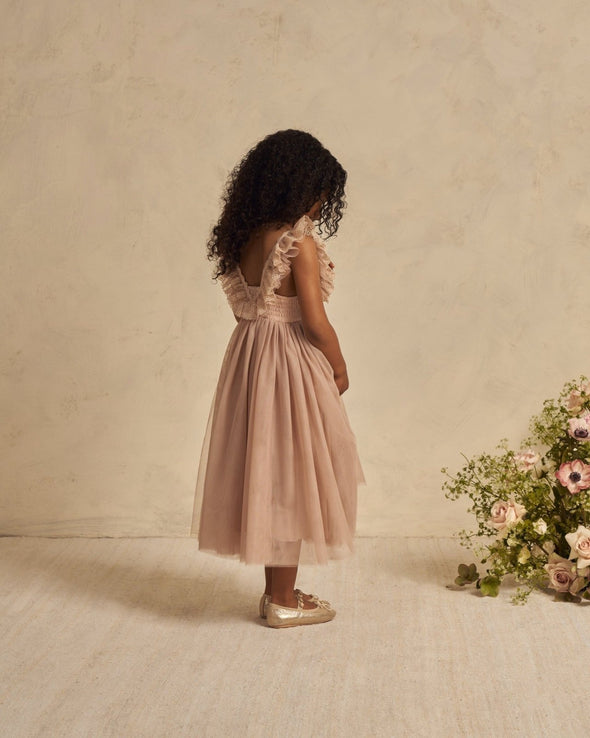 NoraLee Baby to Youth Dorthea Dress In Rose | HONEYPIEKIDS