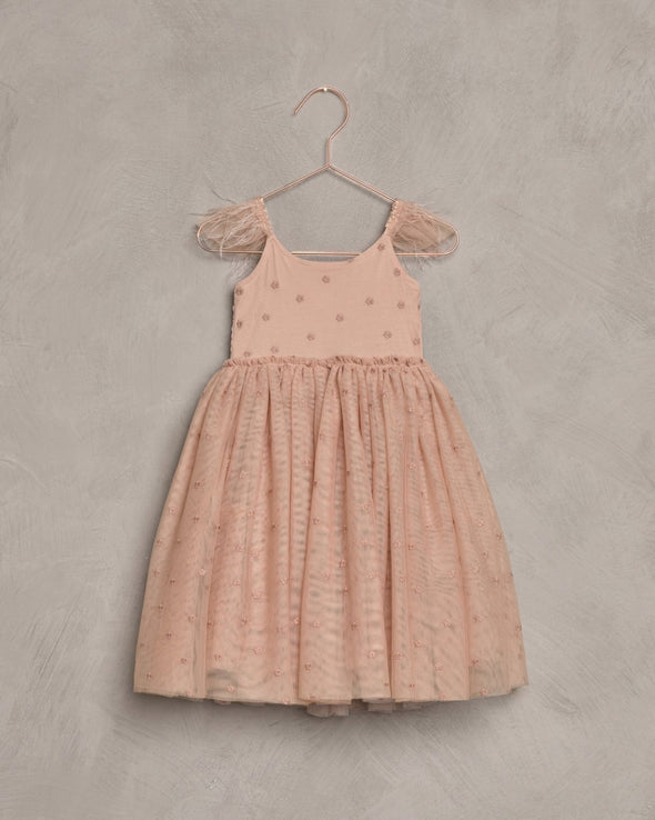 Noralee Baby to Youth Girls Dusty Rose Poppy Dress | HONEYPIEKIDS | Kids Boutique Clothing