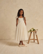 NoraLee Poppy Dress In Ivory | HONEYPIEKIDS 