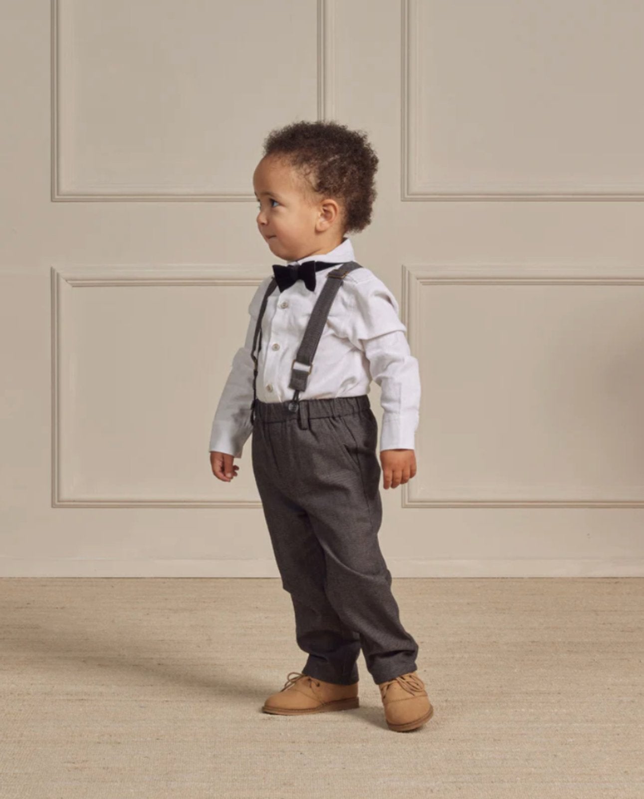 NoraLee Boys Baby & Toddler Black Suspender Pants