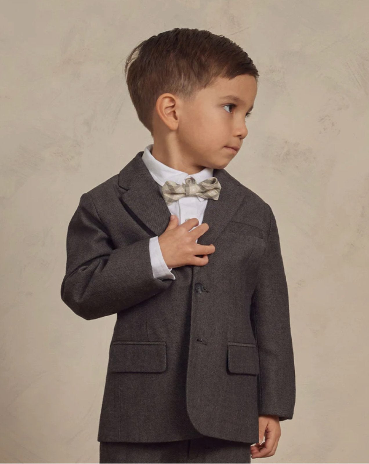 NoraLee Boys Black Sebastian Suit Blazer | HONEYPIEKIDS 