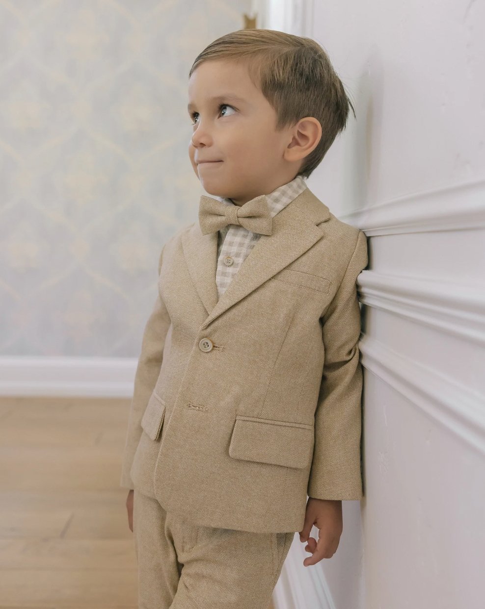 NoraLee Boys Caramel Sebastian Blazer | HONEYPIEKIDS 