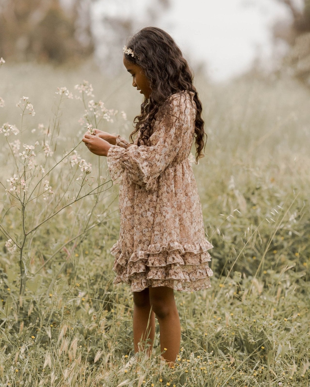 | Dress HONEYPIEKIDS Girls Mirabelle NoraLee Autumn Garden