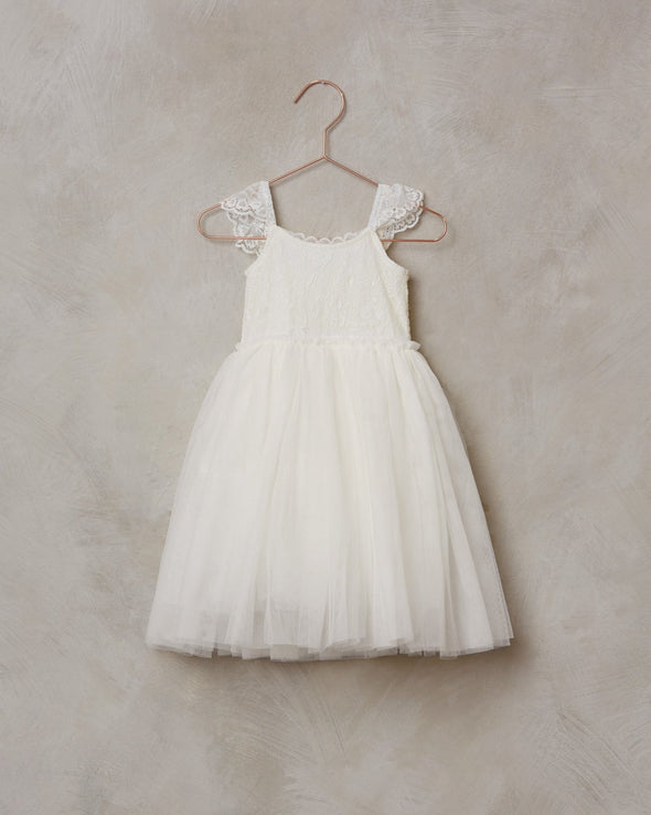 NoraLee Girls Baby to Youth IVORY Camilla Dress | HONEYPIEKIDS | Kids Boutique Clothing