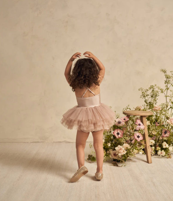NoraLee Girls Baby & Toddler Clementine Onesie Tutu Dress in ROSE | HONEYPIEKIDS