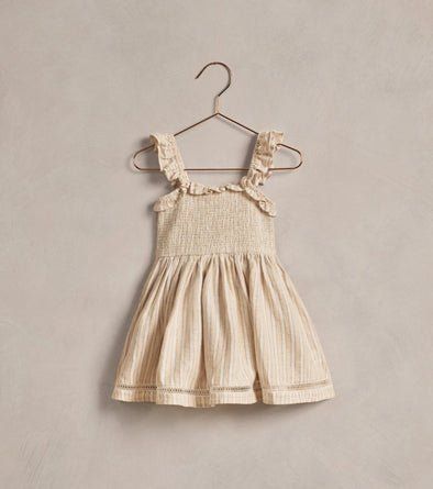 NoraLee Girls Cafe Stripe Birdie Dress | HONEYPIEKIDS | Kids Dress Boutique