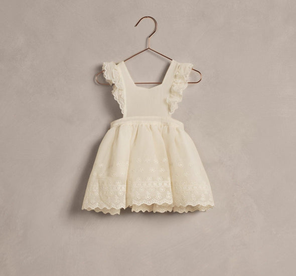 Noralee Girls Ivory Provence Dress | HONEYPIEKIDS | Kids Boutique Clothing