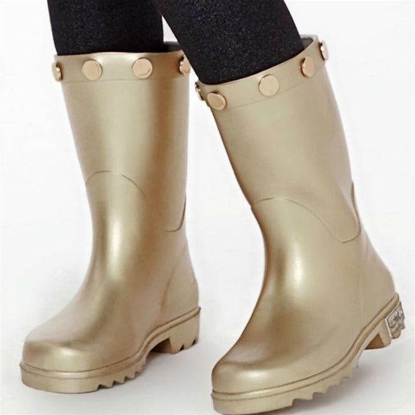 Oil & Water Girls Platinum Boots | HONEYPIEKIDS | Kids Boutique Clothing