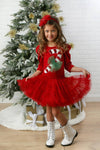 Ooh! La, La! Couture Baby Girls Candy Cane Onesie Tutu Dress | HONEYPIEKIDS | Kids Boutique Clothing