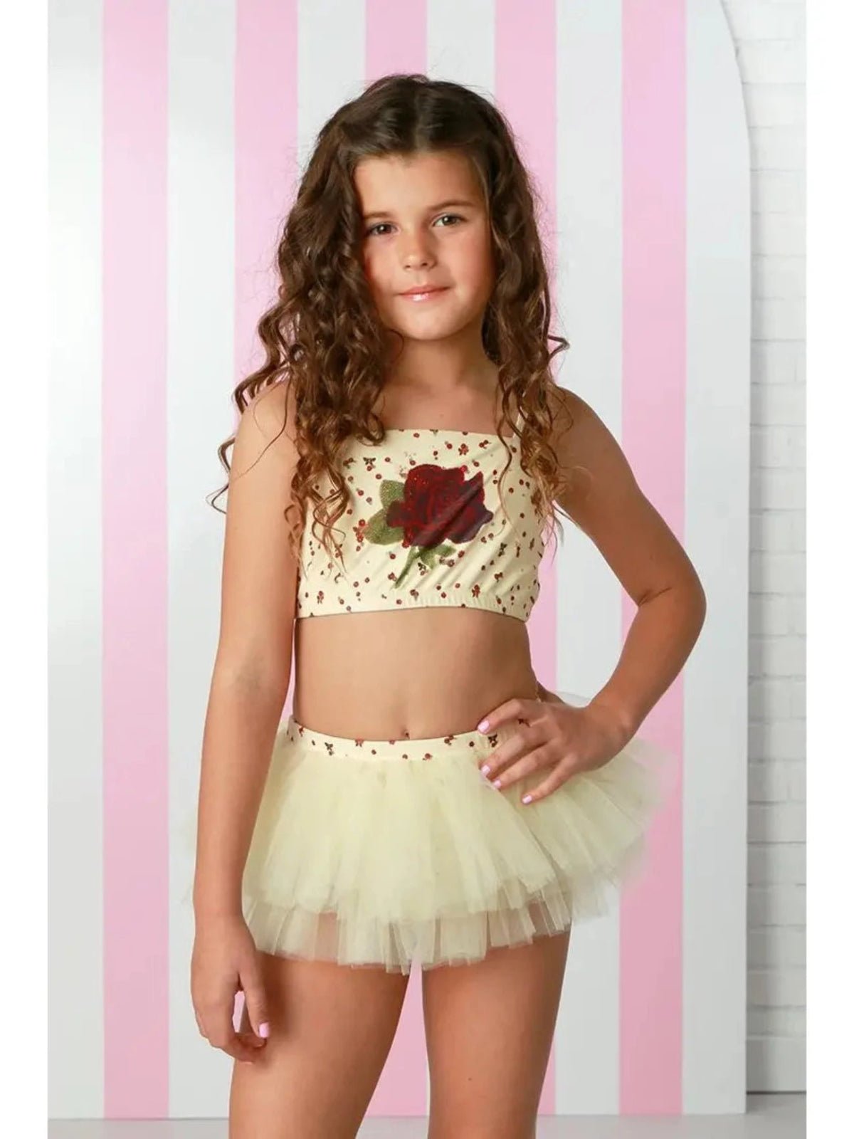 Girls swimsuit with skirt shop