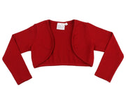 Ooh! La, La! Couture Knit Bolero Jacket  In Red | HONEYPIEKIDS 