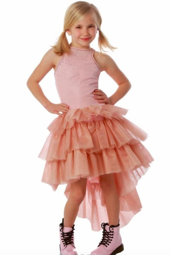 Ooh La La Couture Heavenly Pink Chloe Dress | HONEYPIEKIDS | Kids Boutique Clothing