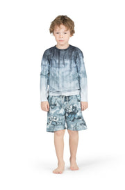 Paper Wings Boys Sailing High Blue Swim Board Shorts | HONEYPIEKIDS 