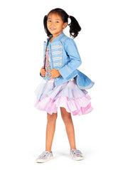 Paper Wings Girls Sequin Tulle Skirt | HONEYPIEKIDS 
