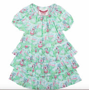 Paper Wings Infant Girls Bo Peep Puff Sleeve Dress | HONEYPIEKIDS 