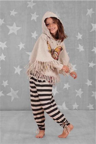 Paper Wings Butterfly Poncho | HONEYPIEKIDS | Kids Boutique Clothing