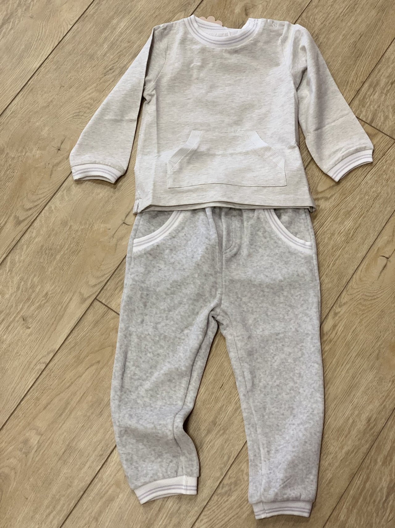 Patachou Baby Boys Grey Sweatshirt | HONEYPIEKIDS 