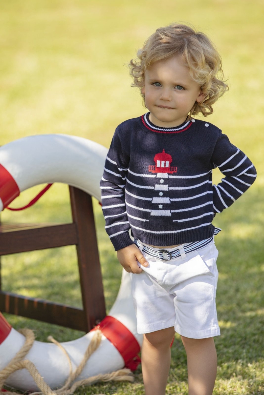 Patachou Baby & Toddler Boys White Woven Shorts | HONEYPIEKIDS 
