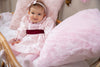 Patachou Baby & Toddler Girls Pink Holiday Floral Viyella Dress | HONEYPIEKIDS | Kids Boutique Clothing
