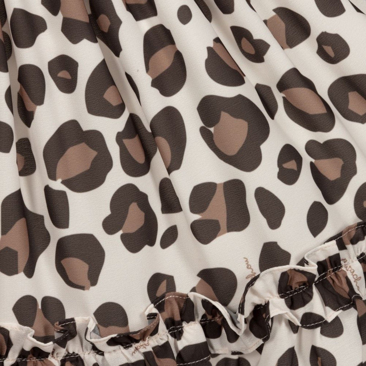 Patachou Girls Leopard Woven Dress | HONEYPIEKIDS 