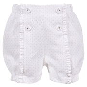 Patachou Infant to Toddler Girls Pink Dot Shorts | HONEYPIEKIDS 