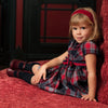 Patachou Infant To Toddler Girls Red and Navy Tartan Dress | HONEYPIEKIDS | Kids Boutique Clothing
