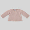 Paz Rodriguez Baby Girl Essential Pink Knit Cardigan | HONEYPIEKIDS | Kids Boutique Clothing