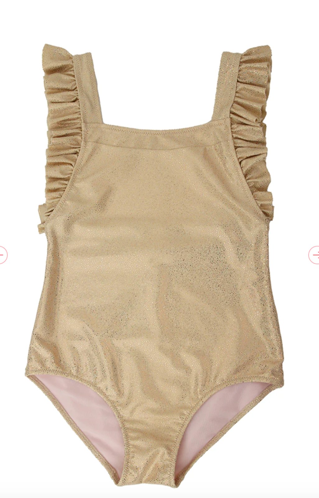 Piccoli Principi Swimwear - KISMET GOLD GLITTER One Pc Swimsuit | HONEYPIEKIDS 