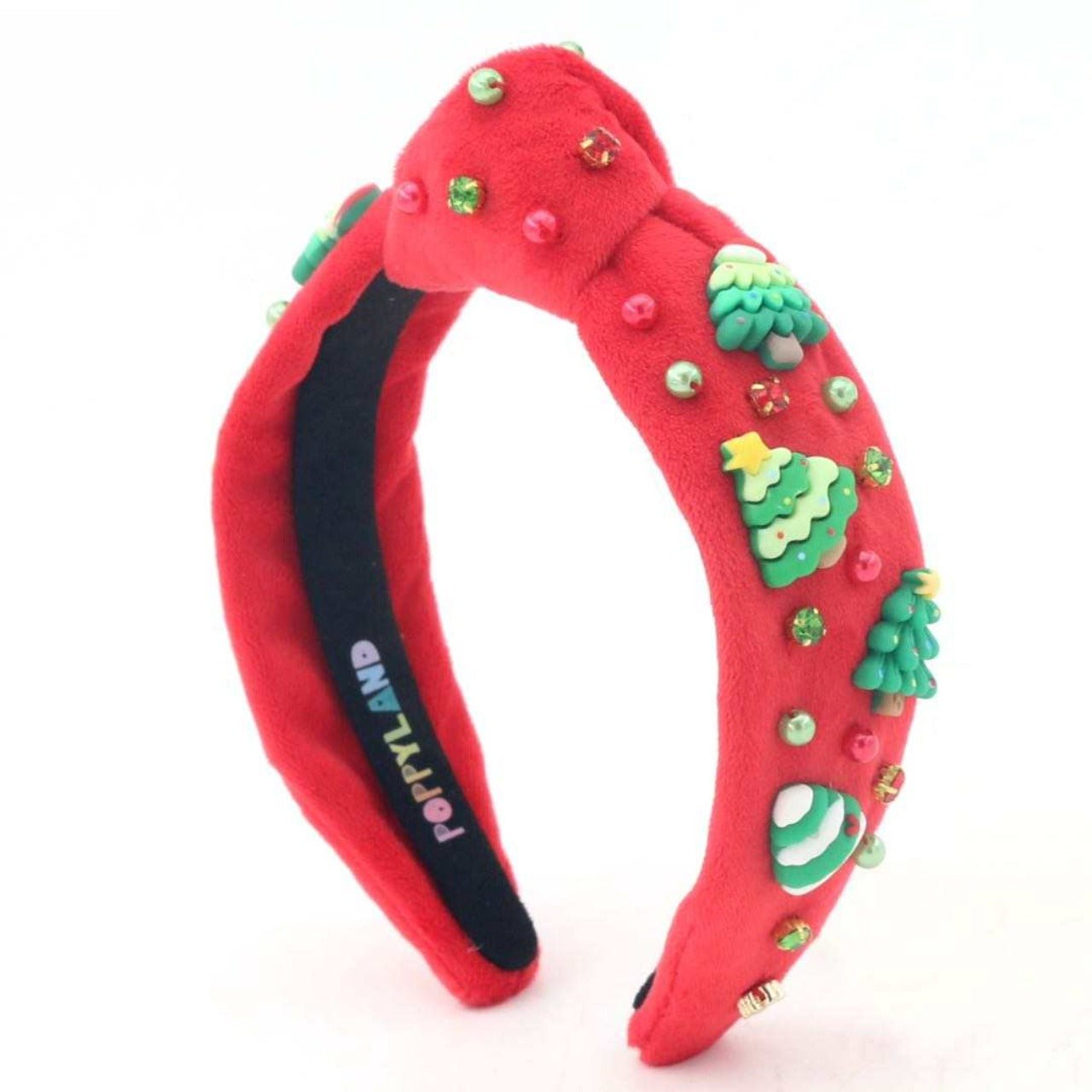 Poppyland CHRISTMAS TREE FARM Girls Headband | HONEYPIEKIDS 