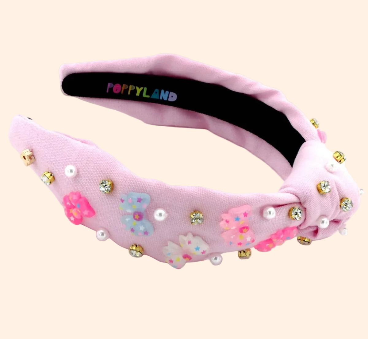 Poppyland Headband - NO BOW NO GO | HONEYPIEKIDS 