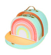 Meri Meri Rainbow Stackable Suitcases | HONEYPIEKIDS | Kids Boutique Clothing