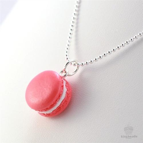 Tiny Hands Scented Rose French Macaron Necklace | HONEYPIEKIDS | Kids Boutique Clothing