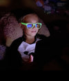 Roshambo Glow in the Dark Screen Time Blue Blocker Eye Glasses | HONEYPIEKIDS 