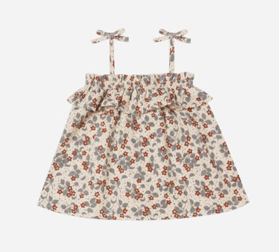 Rylee + Cru Baby Girls Vintage Floral Ruffle Tube Top | HONEYPIEKIDS | Kids Boutique Clothing