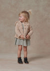 Rylee + Cru Baby to Toddler Girls Putty Shearling Coat | HONEYPIEKIDS | Kids Boutique Clothing
