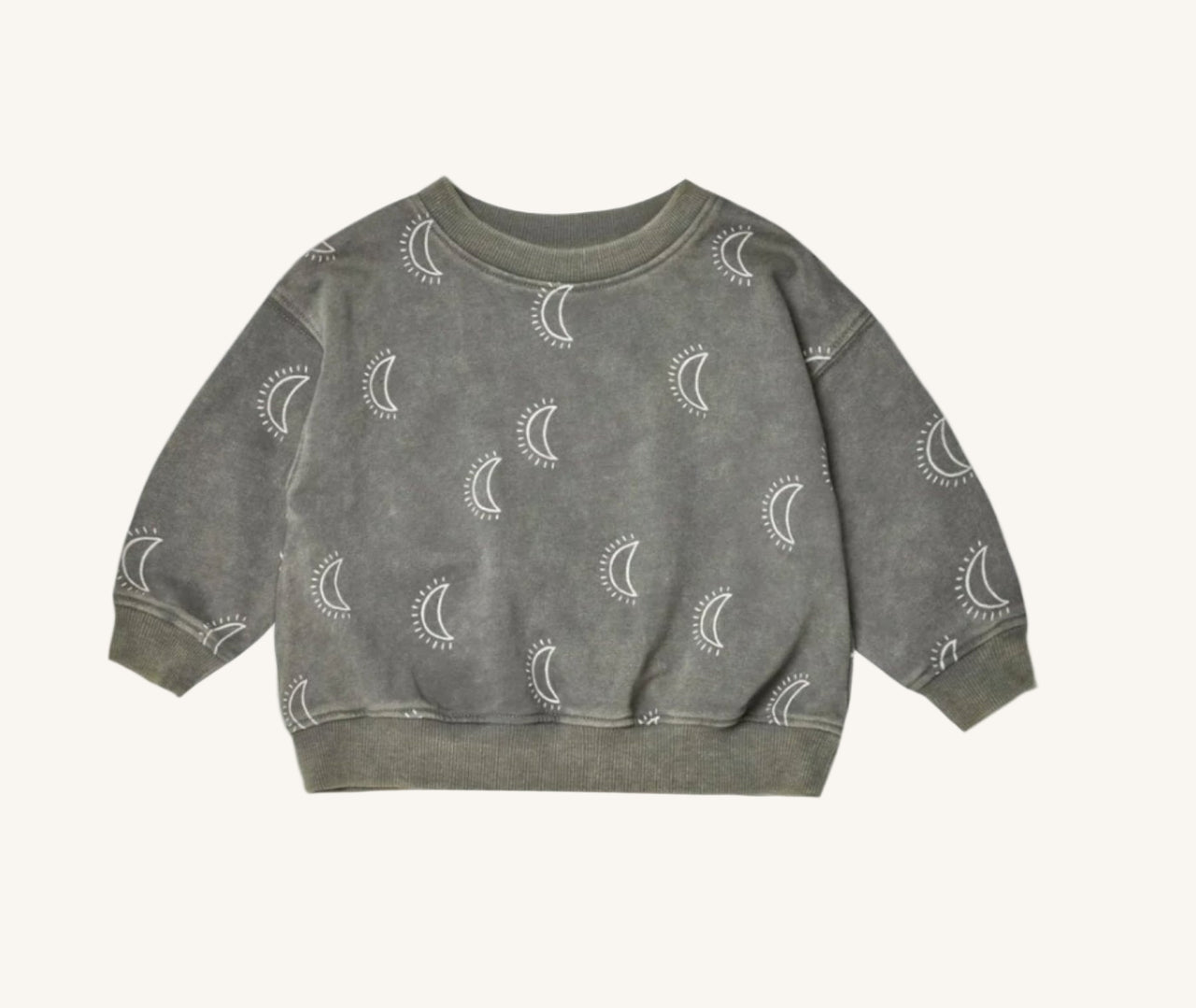 Rylee + Cru Moons Sweatshirt - Marine | HONEYPIEKIDS 