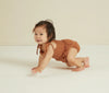 Rylee + Cru Girls Baby & Toddler Terracotta KAIA Romper | HONEYPIEKIDS | Kids Boutique Clothing
