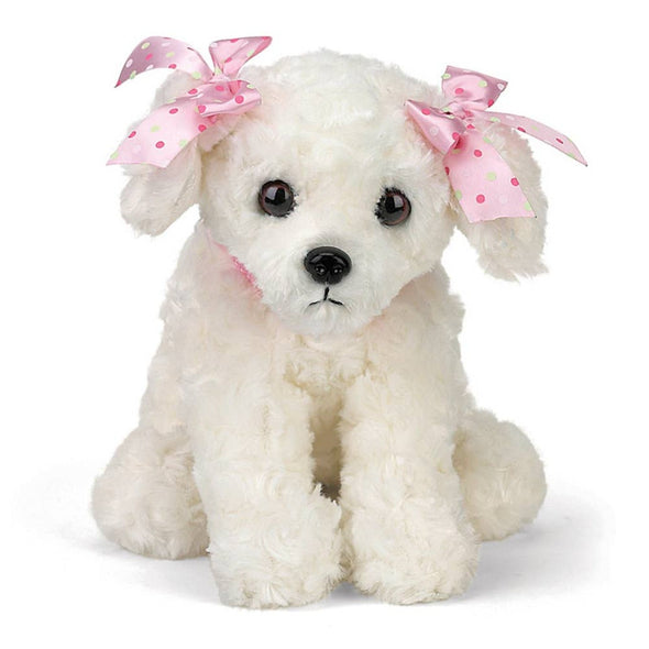 Sassy the White Puppy Dog Stuffed Animal | HONEYPIEKIDS | Kids Boutique Clothing