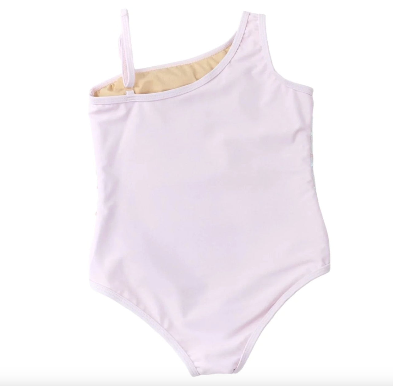 Shade Critters Girls One Piece Daisy Pink Sequin Swimsuit | HONEYPIEKIDS 